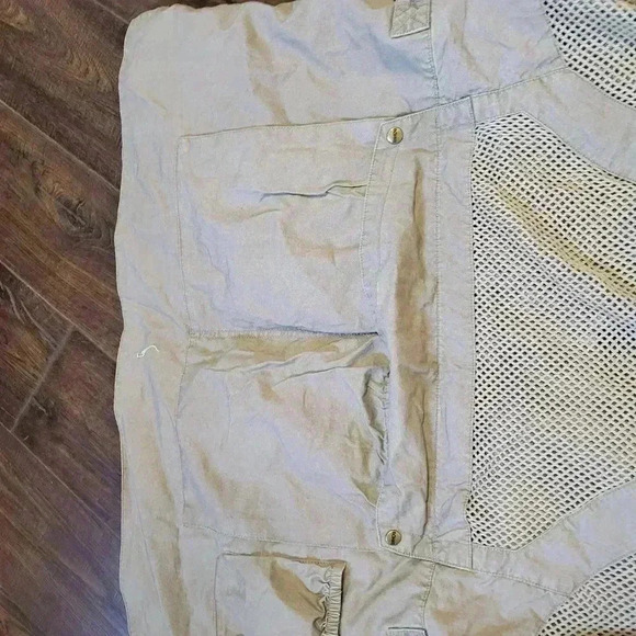 Vintage Domke Photographer Vest Men's Size XL Cotton Khaki PhoTOGS Vest pockets - Picture 7 of 7